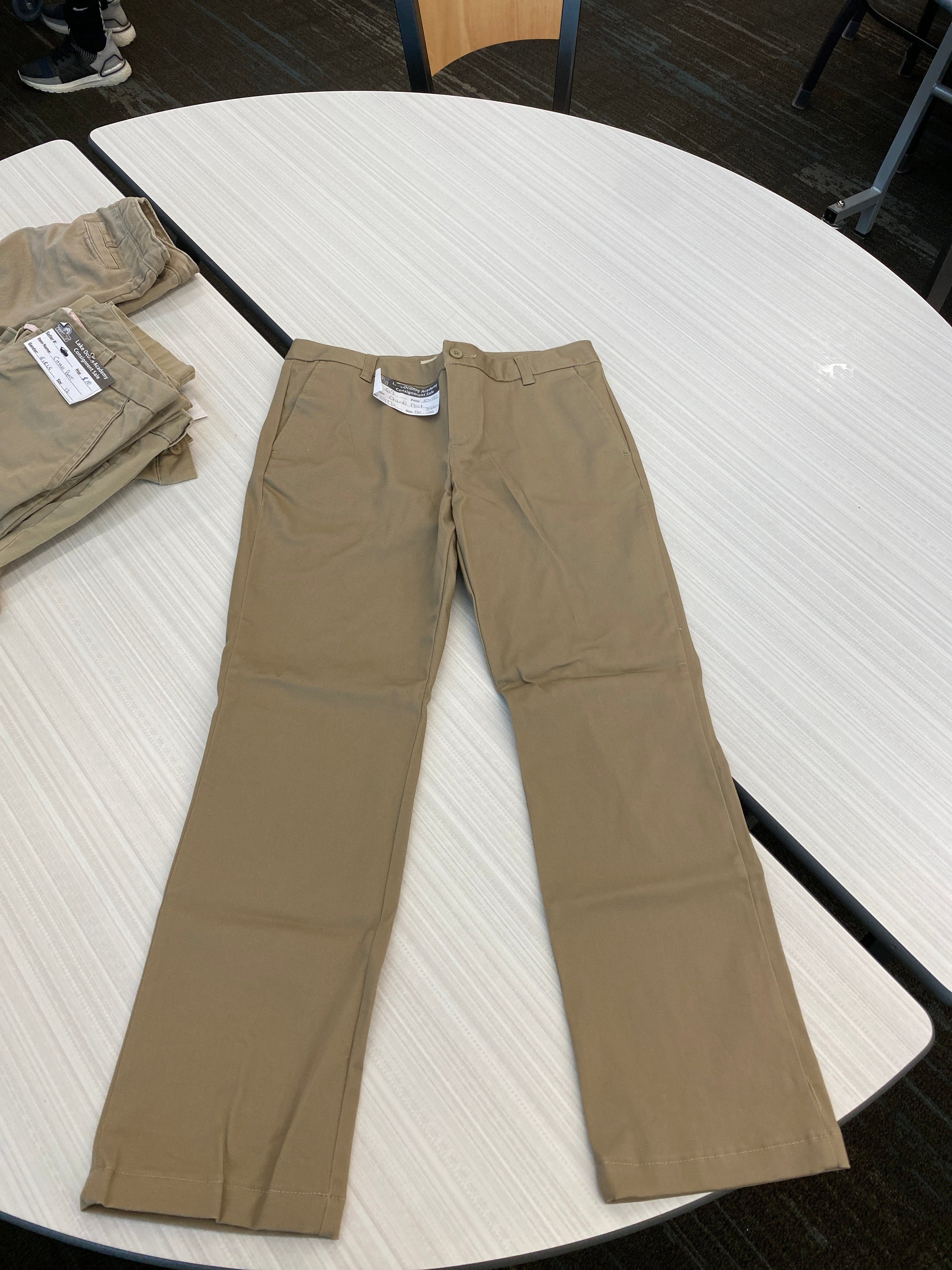 Khaki Pants, Girls, Size 16 Youth | LOA Armory