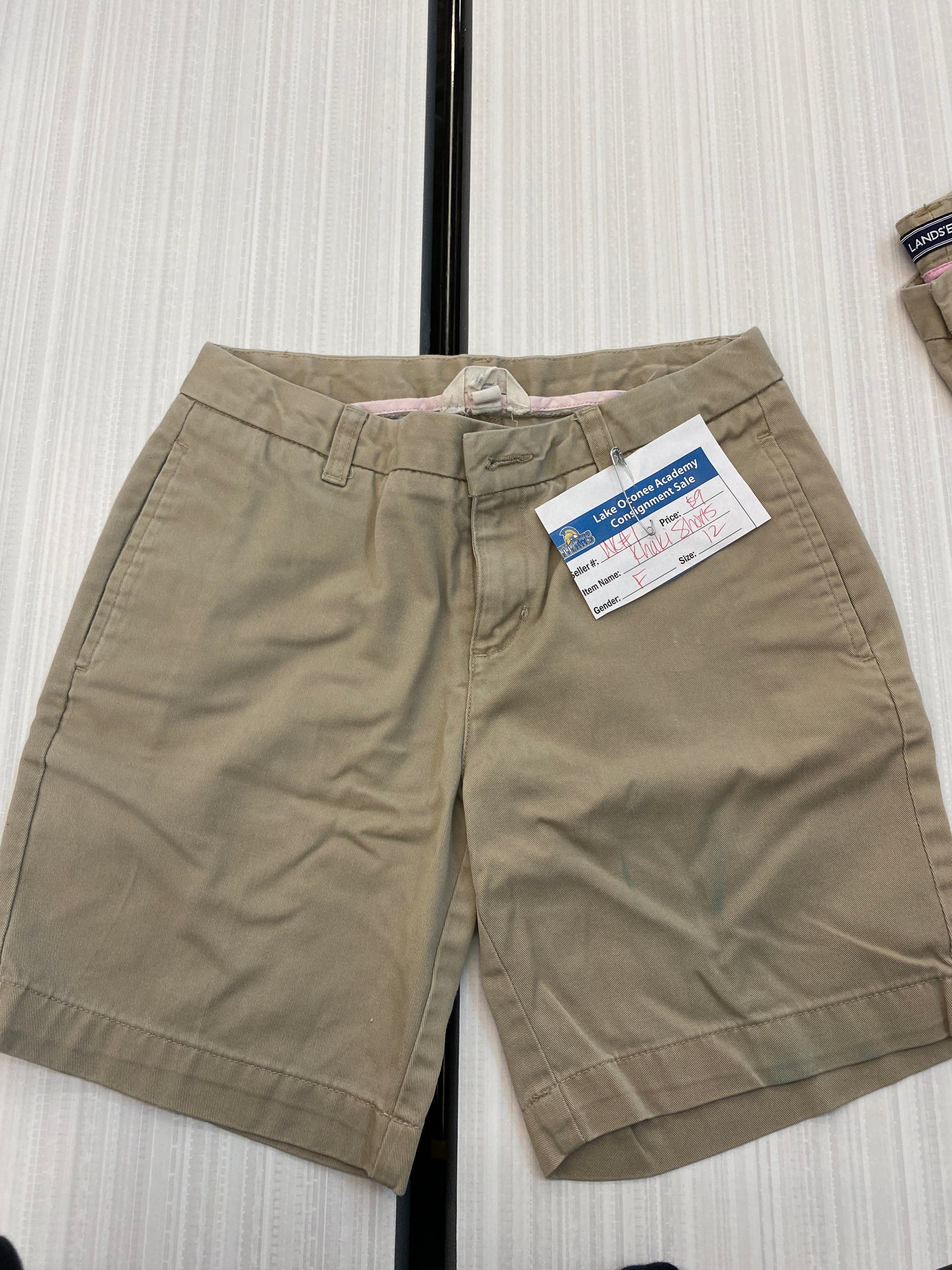 Khaki shorts, Girls, Size 12 | LOA Armory